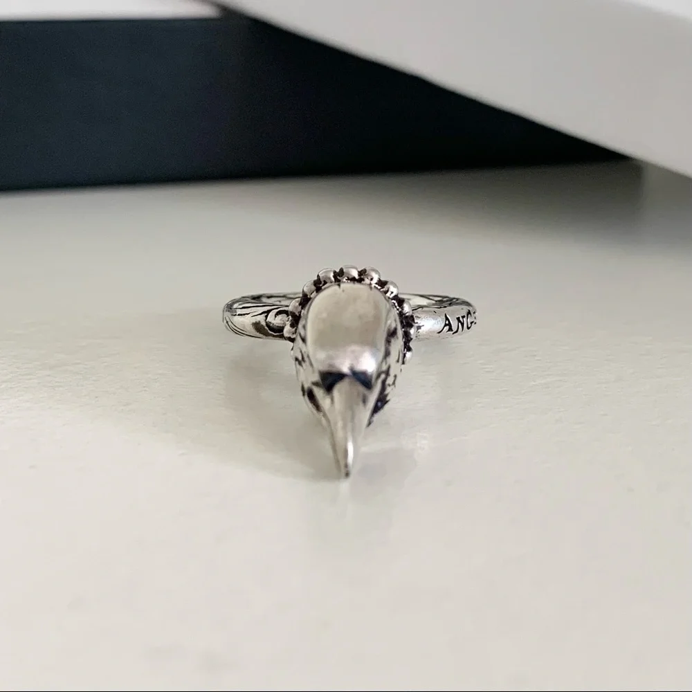 NWOT Gucci sterling silver eagle ring - Picture 5 of 16